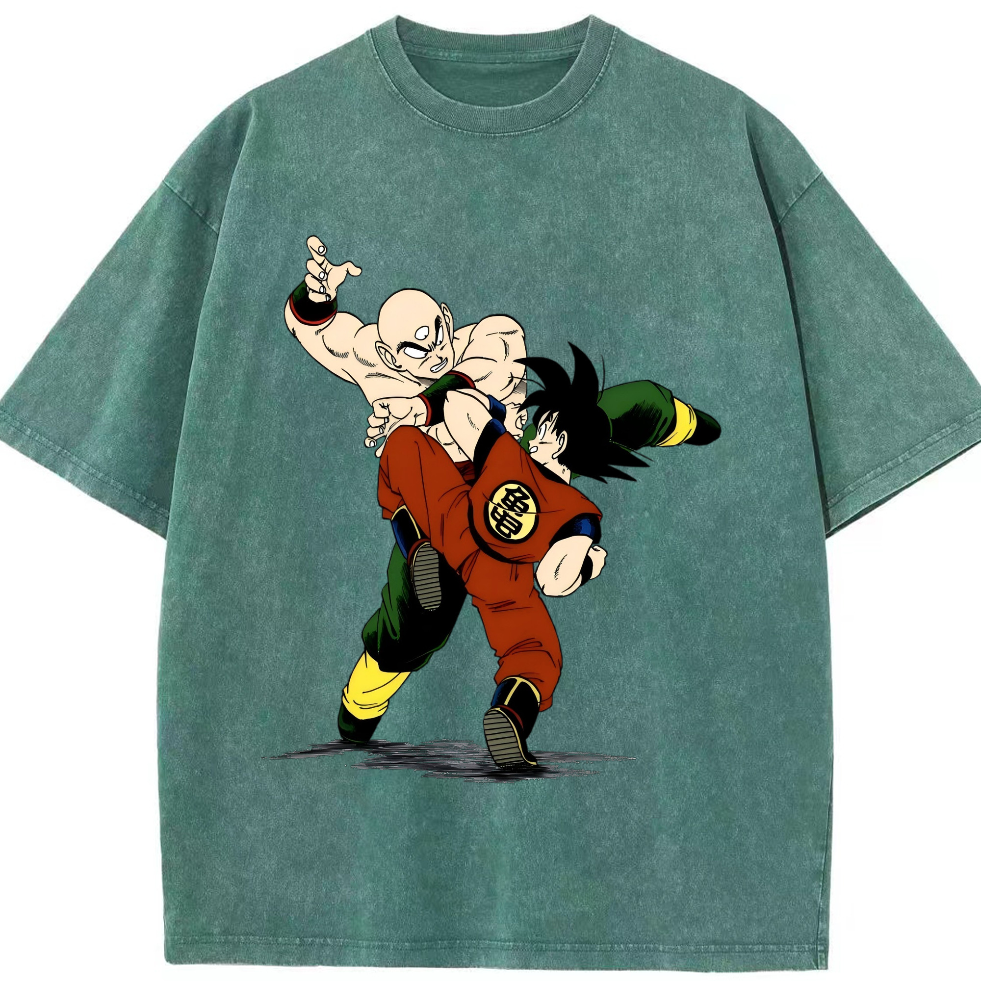 （画像用） ドラゴンボール DRAGON BALL 綿100% ヴィンテージ風 半袖Tシャツ（フロントプリント）
